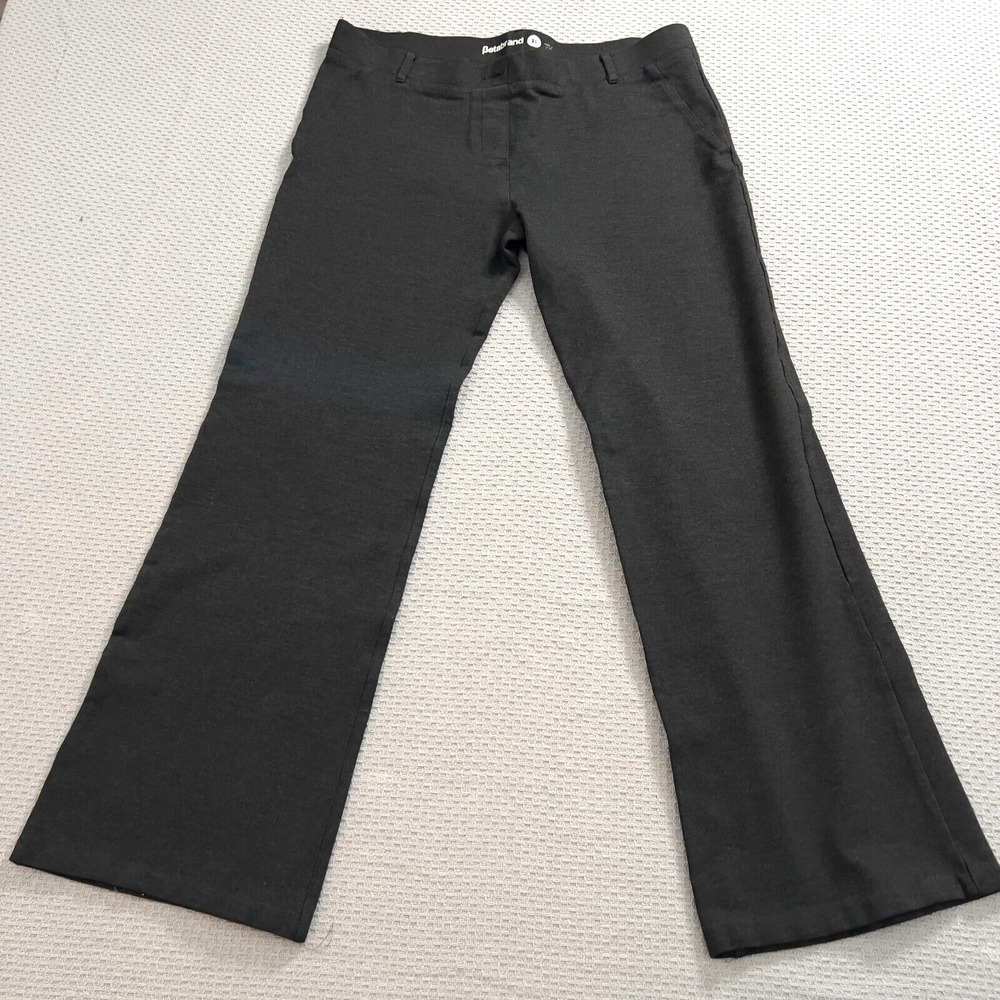 Betabrand - Black Boot Cut Women's Pants